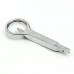 Tweezer with Magnifier Magnifying Glass Stainless Steel For Hobby First Aid Kit Magnifiers  3.00 euro - satkit