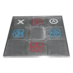 Pista de baile metálica TX-4000 compatible PS2, XBOX, PC y Wii/GC