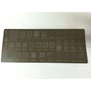 Placa 36 Stencils MTK para Telefonía Móvil A90 - Herramienta de Reballing IC