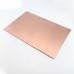 Plaque de bricolage stratifiée en fibre de verre recouverte de cuivre 15x20cm pour circuit imprimé simple face. 