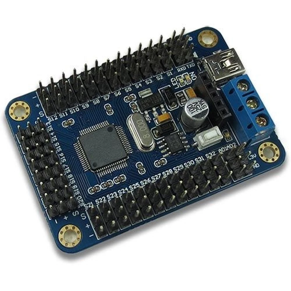 Placa Controladora de Servos 32 Canales para Arduino con Control Preciso