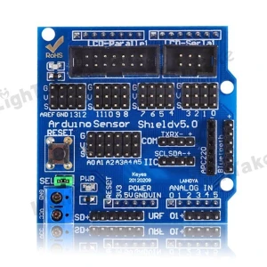 Placa expansion sensor shield v5 compatible Arduino para proyectos DIY
