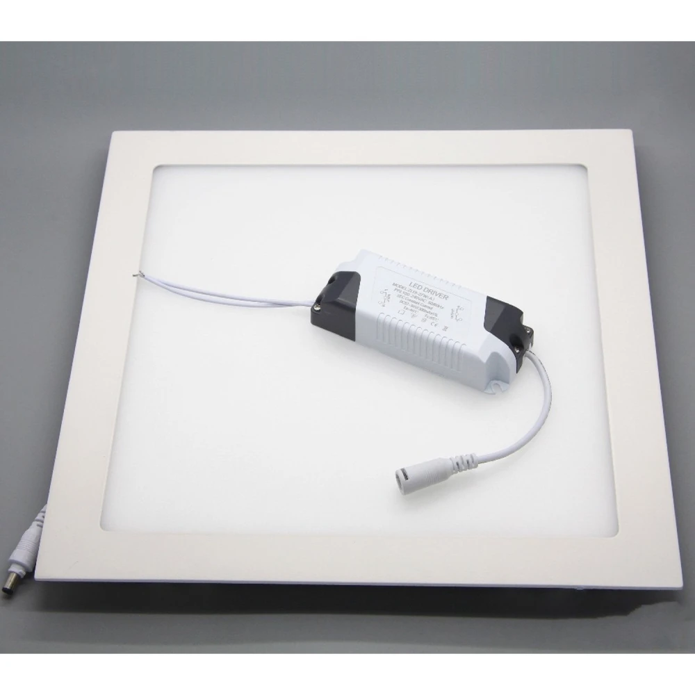 Placa LED Cuadrada 24W Blanco Frío 6000K Superslim para Iluminación Eficiente