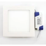 Placa LED Cuadrada Superslim 12W Blanco Frío 6000K para Iluminación Moderna