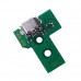 Placa del Circuito de Carga para Mando Dualshock4 PS4 Playstation4 JDS-030 Flex Conector Carga Micro USB 12Pines