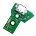 USB Ladeanschluss Board JDS-040 für PS4 Playstation4 Controller Dualshock4 Flex Kabel 12 Pin