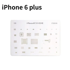 Placa stencil IC iPhone 6PLUS para reparación BGA profesional y precisa