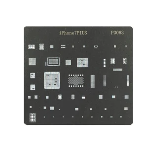 Placa stencil IC iPhone 7plus - Plantilla BGA para reparación y soldadura