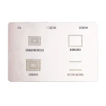 Placa stencil IC Samsung S6 - Plantilla reballing para reparación BGA