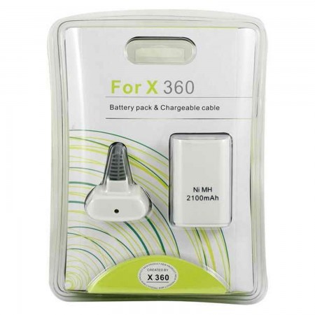 Bateria para Recargable Carga y Juega para Mando Inalámbrico XBOX 360 (Incluye cable Play and Charge Equipos electrónicos  5.00 euro - satkit
