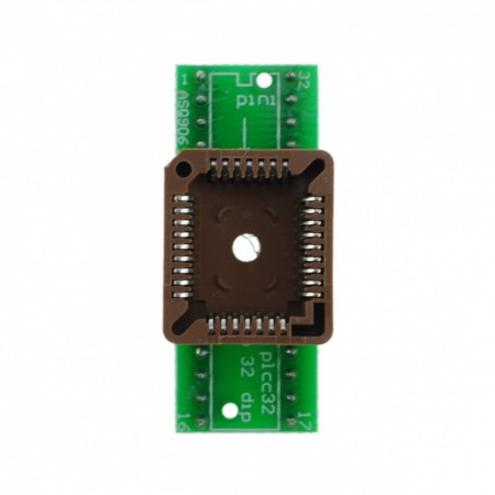 plcc32 a dip32 socket for programmer PROGRAMMERS IC  3.00 euro - satkit