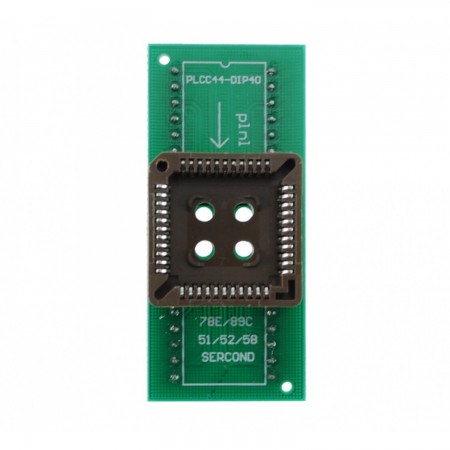 Plcc44  to Dip40 socket for programmer PROGRAMMERS IC  3.00 euro - satkit