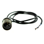 Detalle del porta lámpara industrial con cable de 1,1 metros y diseño retro