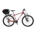 JZH-818 Universal Bike Trunk Helmtasche Schwarz 17L Fahrradtasche für 1 Helm