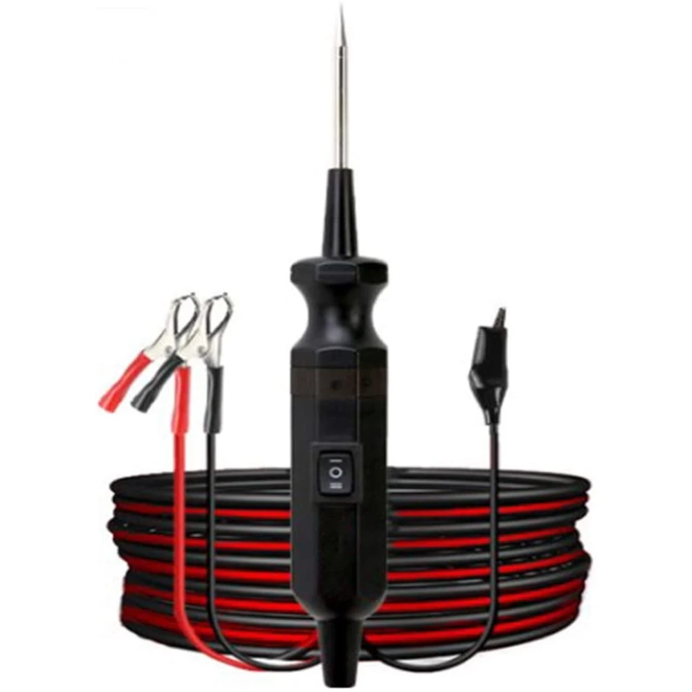 Probador de circuito de coche DY18 sonda de potencia 12V y 24V para diagnóstico eléctrico