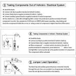 Probador de circuito de coche DY18 sonda de potencia 12V y 24V para diagnóstico eléctrico