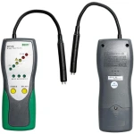 Probador DUOYI DY23 en uso sumergido en líquido de frenos DOT 4