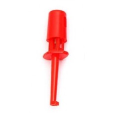 Single Hooks Testing Probe Connecting Wire Clips 4cm Red