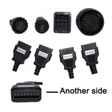 Professional Kit for truck obdii cable CAR DIAGNOSTIC CABLE  31.00 euro - satkit