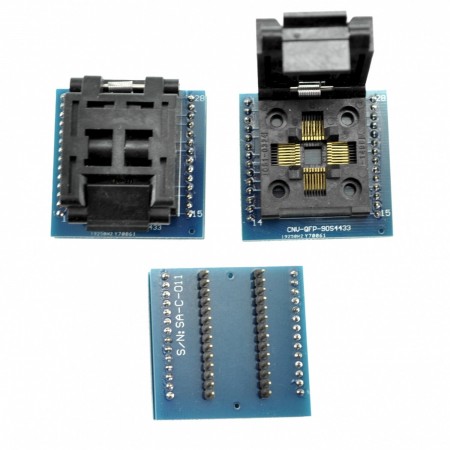 Zocalo programador facil equipamento para inserção TQFP32/LQFP32/ A DIP28 PROGRAMMERS IC  22.00 euro - satkit