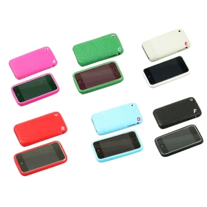 satkit Protector de silicona para iPhone 3G y iPhone 3GS en 7 colores disponibles