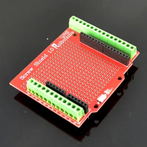 Proto Screw Shield con terminales con tornillo para Arduino UNO y MEGA2560
