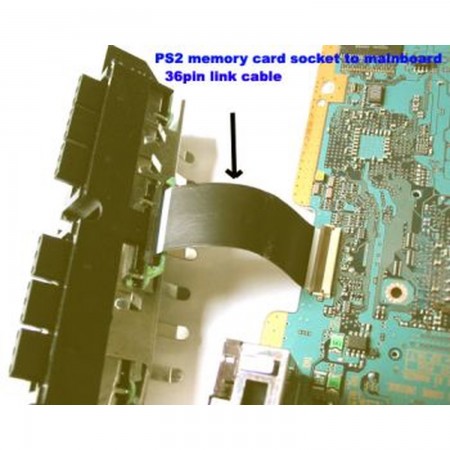 PS2 36pin Memory Socket Link Cable RECAMBIOS PLAYSTATION 2  2.96 euro - satkit