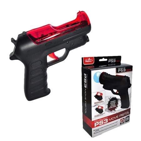 PS3 Pistolet lumière Move Red Color CONTROLLERS PS3  3.50 euro - satkit