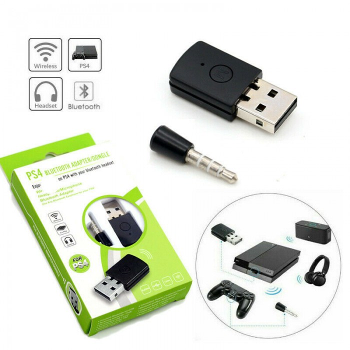 Betuttelen Leraren dag Een zin Wireless Bluetooth 4.0 USB Adapter Dongle Receiver for PS4 ...