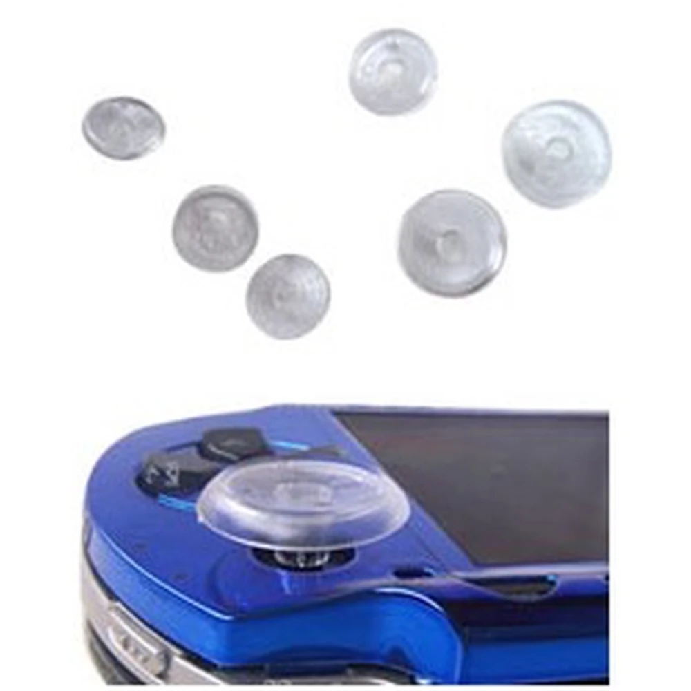 PSP Analog Stick Armor 6in1 Kit transparente para reparación de PSP