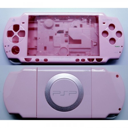 PSP2000/Slim Console Shell - PINK REPAIR PARTS PSP 2000 / PSP SLIM  14.00 euro - satkit