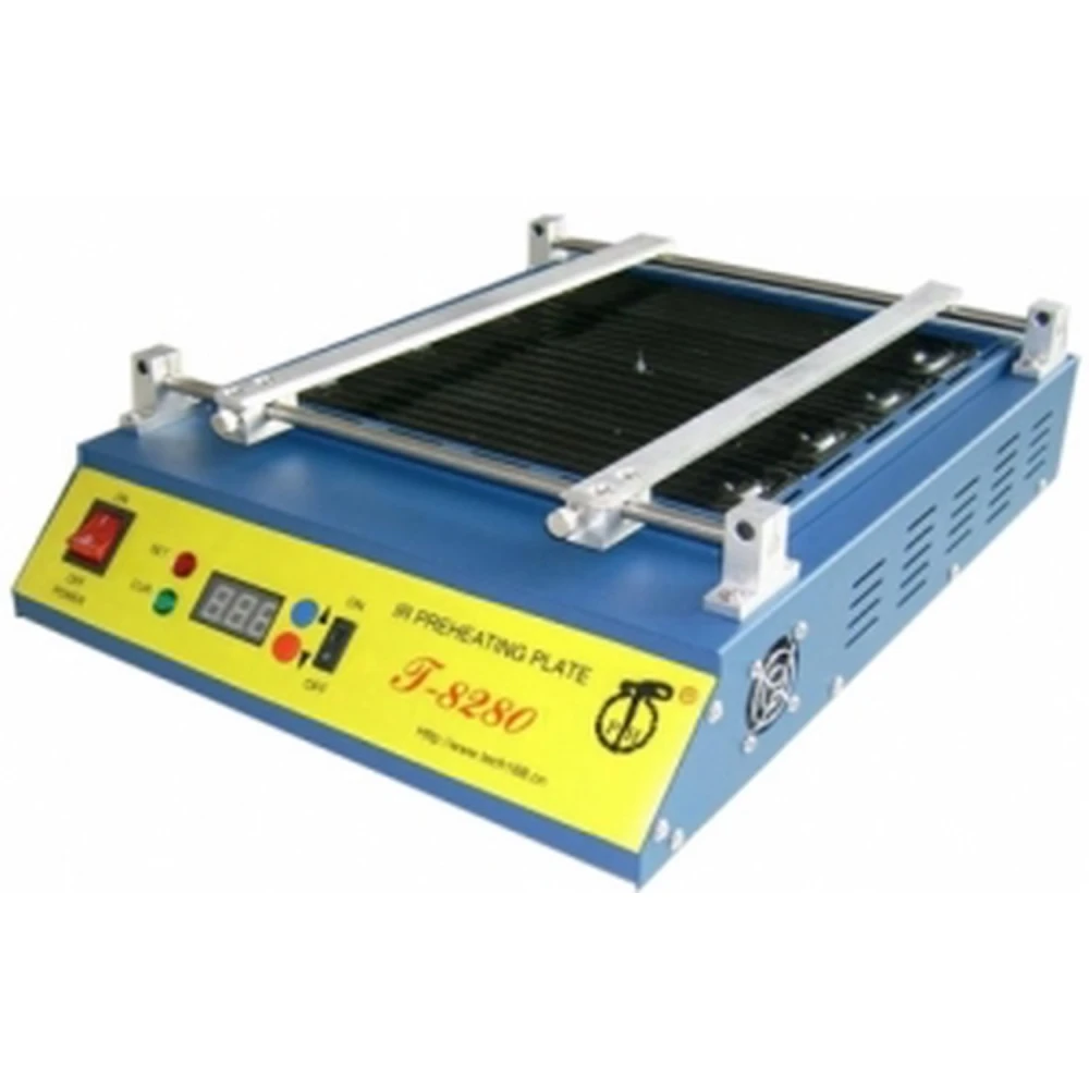 Puhui T-8280 precalentador infrarrojo para placas PCB y componentes BGA