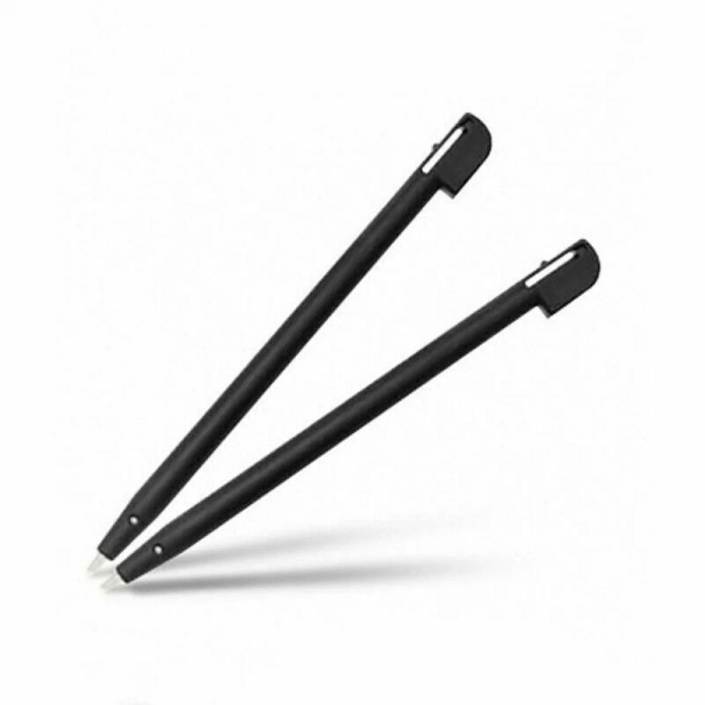 Puntero retráctil Nintendo DS Lite negro - Pack de 2 stylus pen de recambio