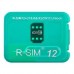 UNLOCK CARD R-SIM 12+++++++++++ FOR iPhone 5S / 6 / 6S / 7, 8 and X up to iOS 11.1.2 REPAIR PARTS IPHONE 2G R-SIM 4.90 euro - satkit