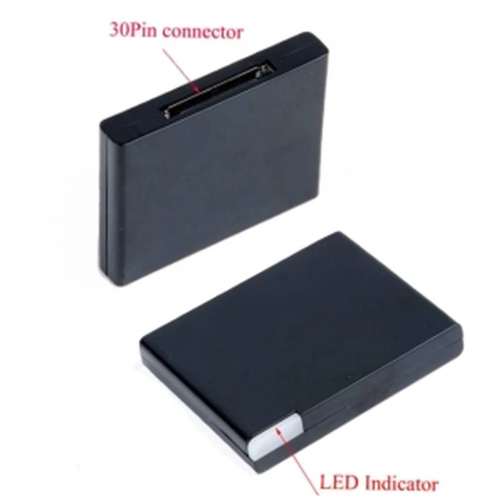 Receptor Bluetooth para Base Dock iPod iPhone con Sincronización de Audio Inalámbrica