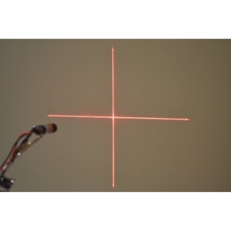 RED Laserdiodenmodul Fokussierbare Linse Cross Line 650nm 5mW 3~6V Kabel 135mm Red laser heads  4.00 euro - satkit