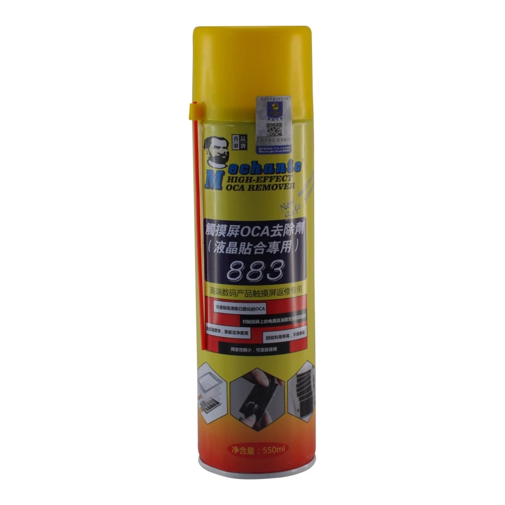 Removedor de Pegamento OCA 883 Limpiador LCD 550ml Mechanic para reparación eficaz