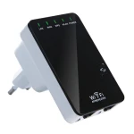 Repetidor Wifi 300 Mbps con 2 Puertos RJ45 - Extensor y Punto de Acceso
