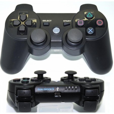 Replica black Compatible Controller PS3 Dual Shock 3 Sixaxis CONTROLLERS PS3  9.00 euro - satkit