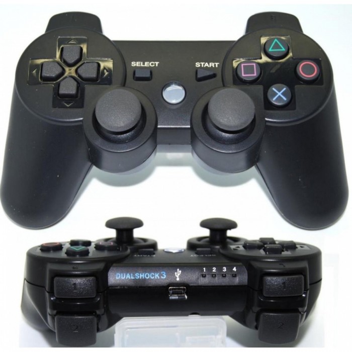 Mando de Consola para Sony PS3 Kitechildhood Color Negro inalámbrico 