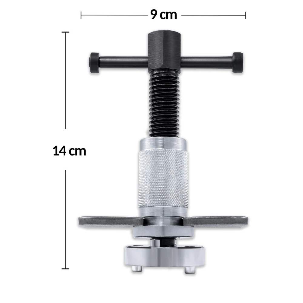 Reposicionador de pistones de freno para discos TSX TOOL en uso en un vehículo