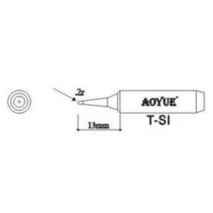 Repuesto Punta Soldador Aoyue TSI para Estación de Soldadura