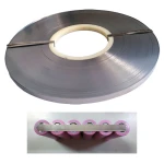 Rollo tira acero 0,1mmx5mm 1kg para soldadura baterías 18650 con Sunkko