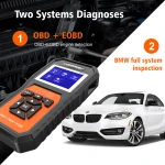 Scanner diagnóstico BMW Konnwei KW480 - Herramienta OBD2 para BMW