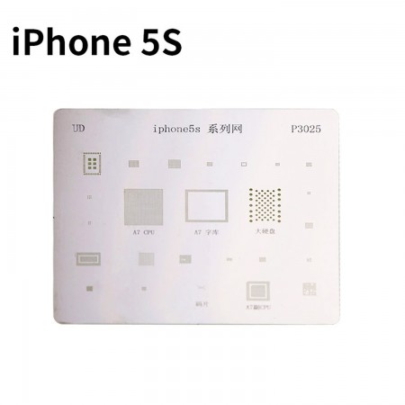 Panneau à pochoir pour ic de l Iphone 5S Stencils  3.00 euro - satkit