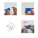 SDK08 Clips de Prueba para Microchip - Pack de 10 unidades