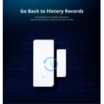 Sensor puerta ventana inalámbrico SONOFF DW2 RF para alarma de seguridad doméstica