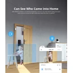 Sensor puerta ventana inalámbrico SONOFF DW2 RF para alarma de seguridad doméstica