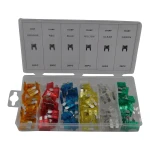Juego fusibles para reparación y mantenimiento de vehículos