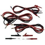 Set Cables Test para Fuente de Alimentación - Laboratorio Amass